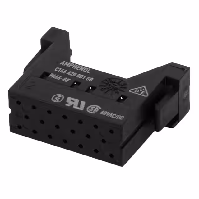 C146A20001G8 Amphenol Tuchel Industrial  Moduli di inserti per connettori per impieghi gravosi